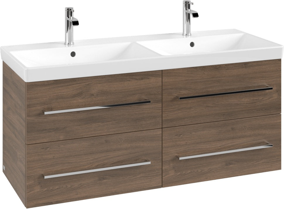 Villeroy & Boch Avento Waschbeckenunterschrank Arizona Oak 1180 mm mit 4 Auszügen