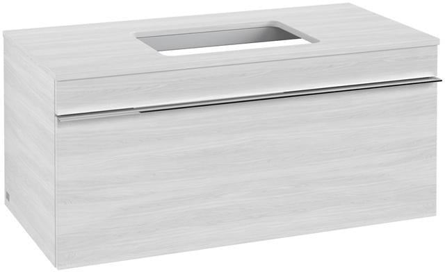 Villeroy & Boch Venticello Waschtischunterschrank 957 mm Glossy White mit Auszug