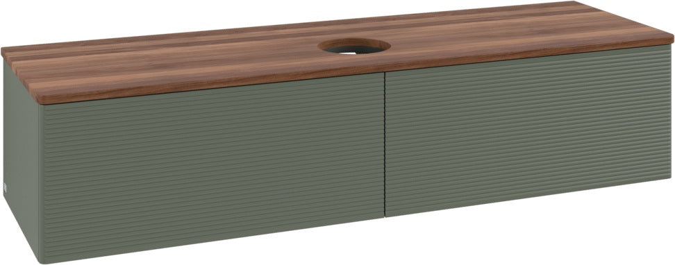 Villeroy & Boch Waschbeckenunterschrank Antao K36110 1600 mm Anthracite Matt Lacquer