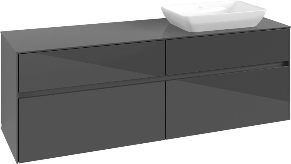 Villeroy & Boch Waschtischunterschrank Collaro C122 1600 mm Glossy White