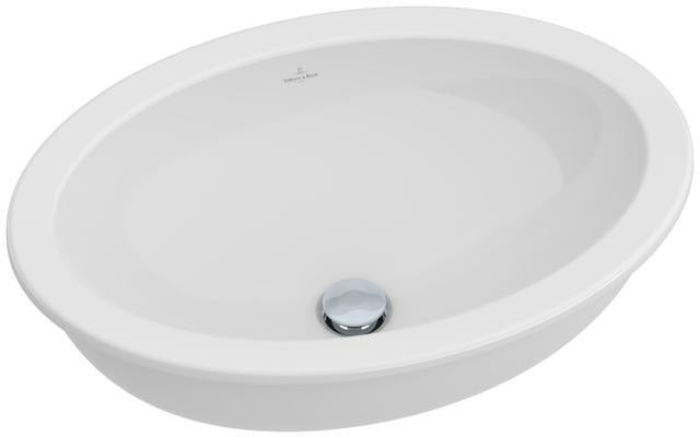 Villeroy & Boch Loop & Friends Unterbauwaschtisch 430 x 285 mm Weiß Alpin ohne Überlauf
