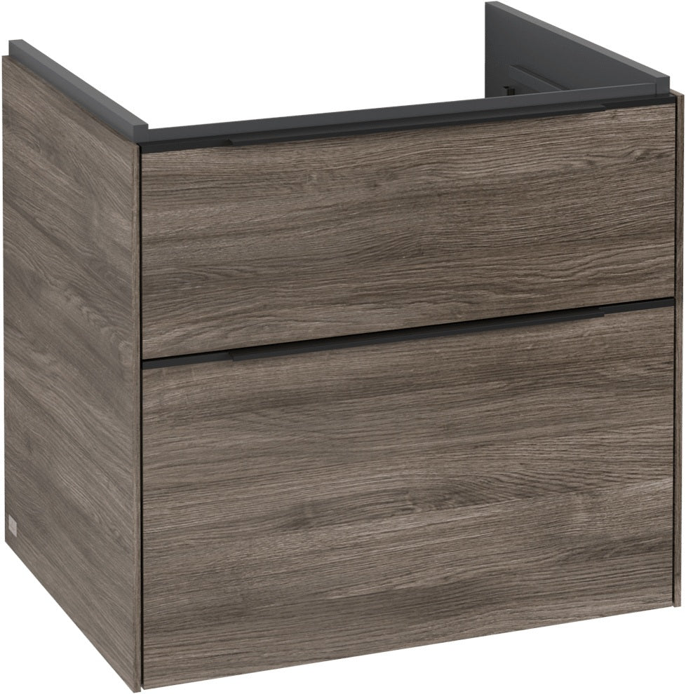 Villeroy & Boch Waschtischunterschrank Subway 3.0 C 576L0 Brilliant White mit LED-Beleuchtung