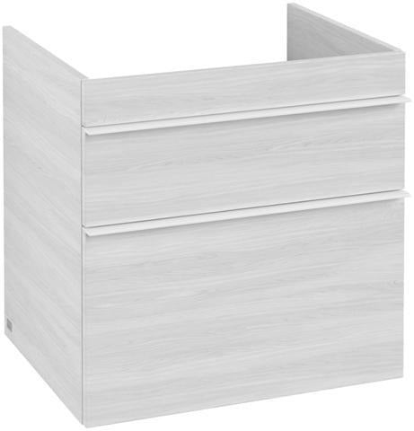 Villeroy & Boch VENTICELLO Waschtischunterschrank 603 mm Santana Oak mit 2 Auszügen und Glasabtrennungen