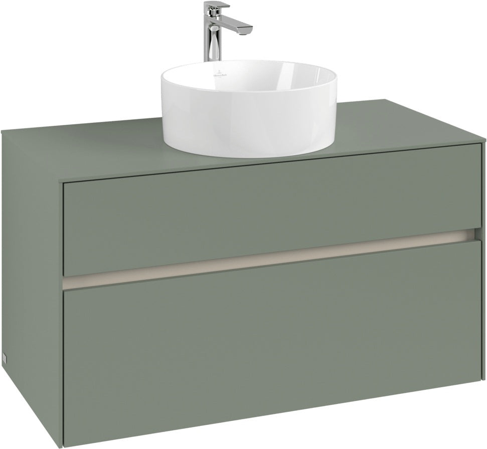 Villeroy & Boch Waschtischunterschrank Collaro C038 White Oak 1000 mm mit SoftClosing