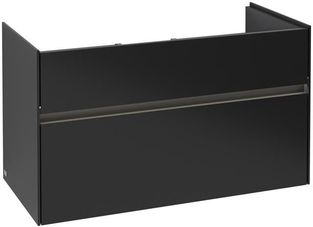 Villeroy & Boch Collaro Waschtischunterschrank 954 mm Weiß mit LED-Beleuchtung und 2 Auszügen