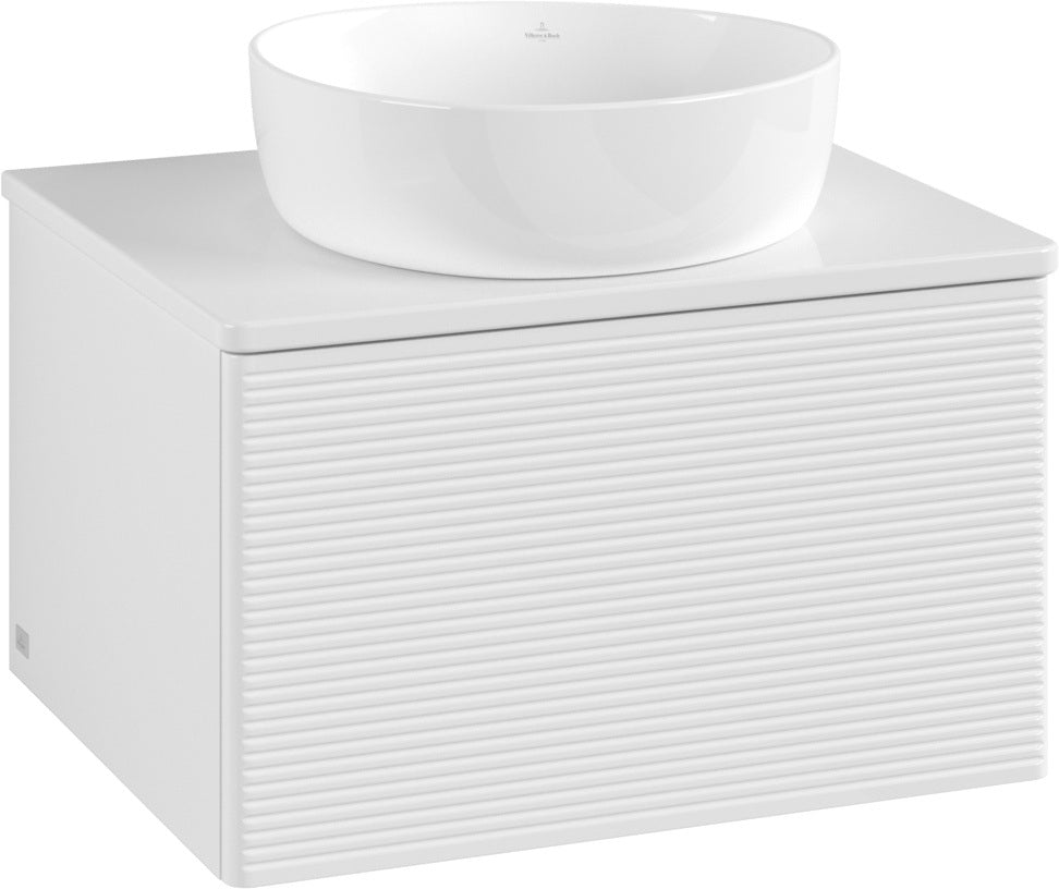 Villeroy & Boch Waschbeckenunterschrank Antao L29150 600x360x500mm Glossy White Lacquer