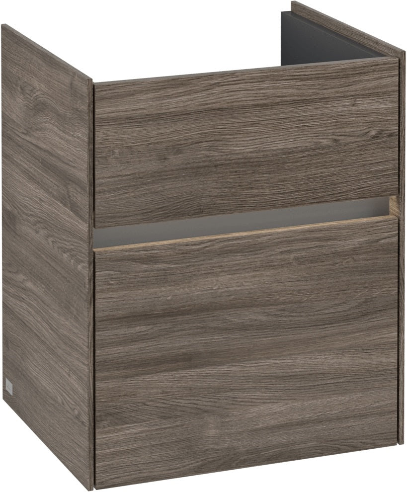 Villeroy & Boch Waschtischunterschrank Collaro C006 Glossy White 460 mm mit LED-Beleuchtung