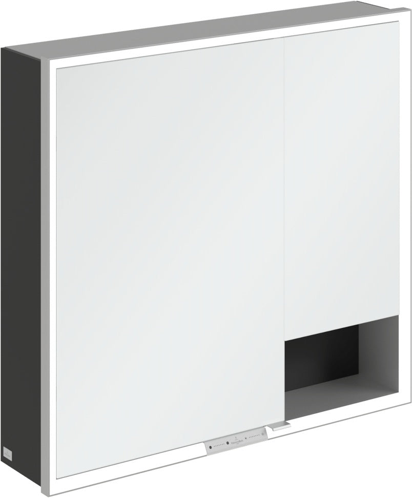 Villeroy & Boch My View+ Spiegelschrank A48180 800 mm Arizona Oak – LED, dimmbar, 2 Türen, IP44