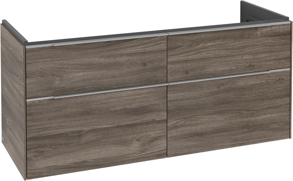 Villeroy & Boch Waschtischunterschrank Subway 3.0 C 568L0 1272 mm Brilliant White mit LED