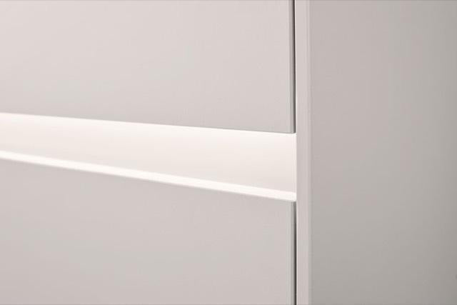 Villeroy & Boch Collaro Waschtischunterschrank 1600 mm mit LED-Beleuchtung und 4 Auszügen in Truffle Grey