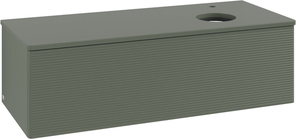 Villeroy & Boch Antao Waschbeckenunterschrank 1200 mm Anthracite Matt Lacquer mit LED-Beleuchtung