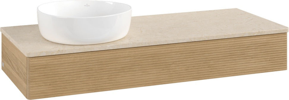 Villeroy & Boch Waschtischunterschrank Antao L11113 1200 mm Warm Walnut mit Auszugsbeleuchtung