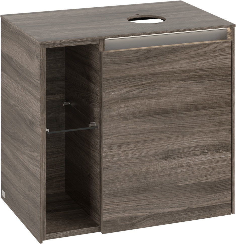 Villeroy & Boch Waschbeckenunterschrank Collaro C151 B0 600x548x380mm White Oak mit Beleuchtung