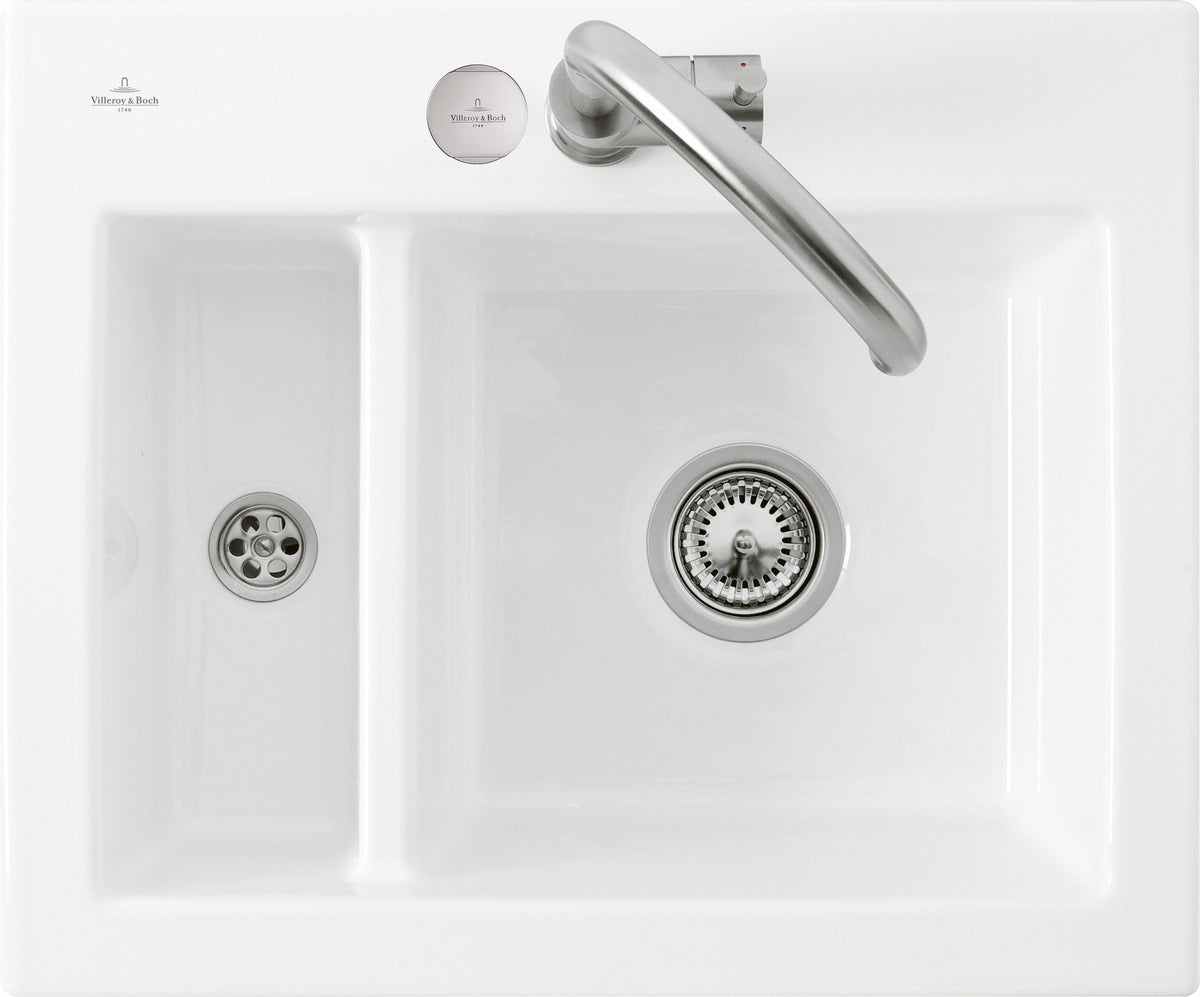 Villeroy & Boch Subway 60 XM Flat Einbauspüle 585x475 mm Graphite CeramicPlus