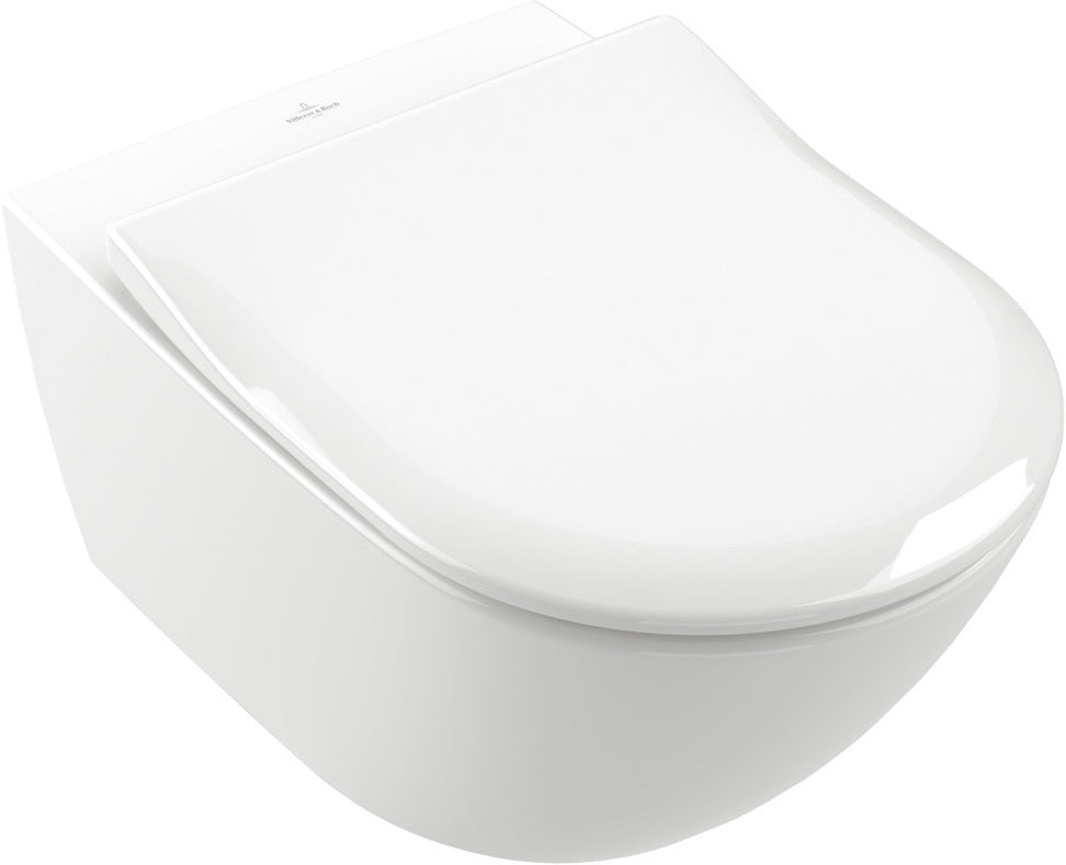 Villeroy & Boch Subway 3.0 Tiefspül-WC spülrandlos 370 mm wandhängend Weiß Alpin