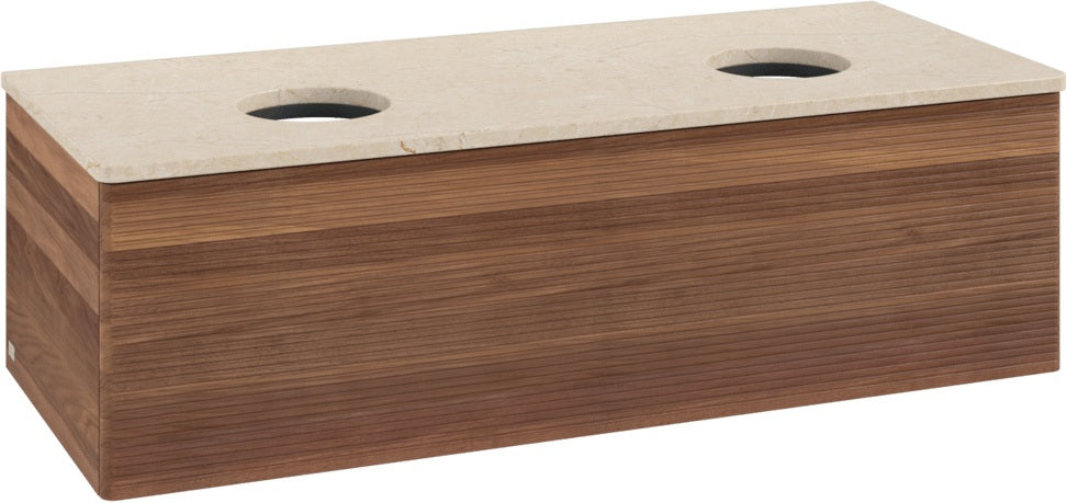 Villeroy & Boch Waschbeckenunterschrank Antao K35113 1200 mm Warm Walnut mit Auszug