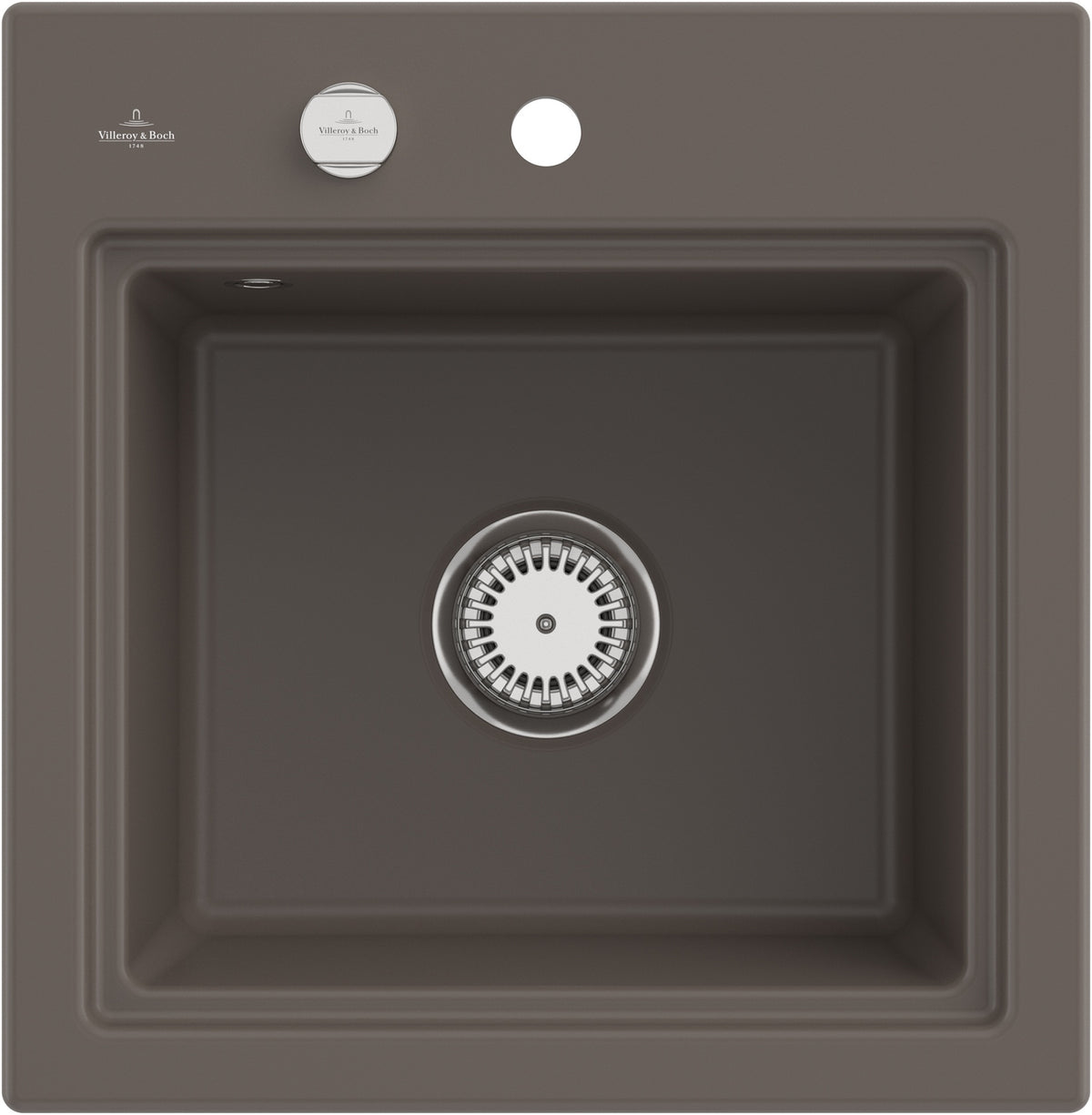 Villeroy & Boch Einbauspüle Subway Style 50 S 335A02 500x510mm Stone White CeramicPlus