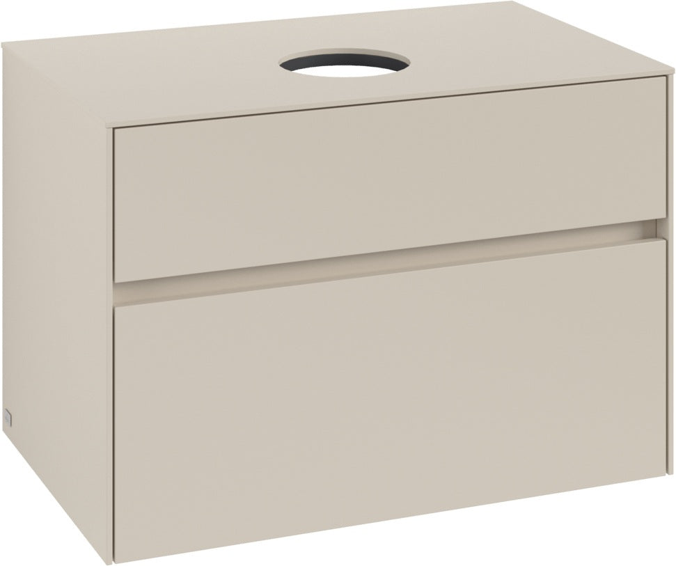 Villeroy & Boch Waschbeckenunterschrank Collaro C037 Cashmere Grey 800 mm