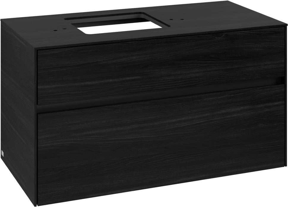 Villeroy & Boch Waschtischunterschrank Collaro C126 Black Oak 1000 mm mit SoftClosing
