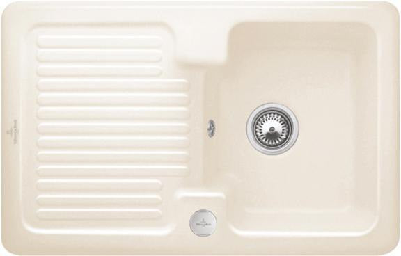 Villeroy & Boch Condor 45 Einbauspüle 800x510mm Ivory CeramicPlus
