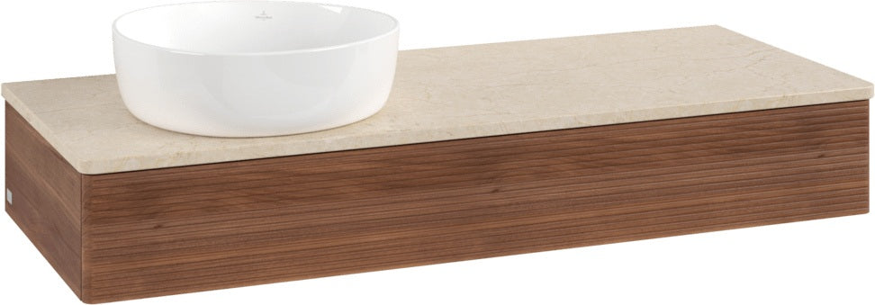 Villeroy & Boch Waschtischunterschrank Antao L11113 1200 mm Warm Walnut mit Auszugsbeleuchtung