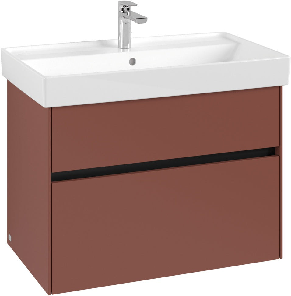 Villeroy & Boch Waschtischunterschrank Collaro C01000 Glossy White 754 mm
