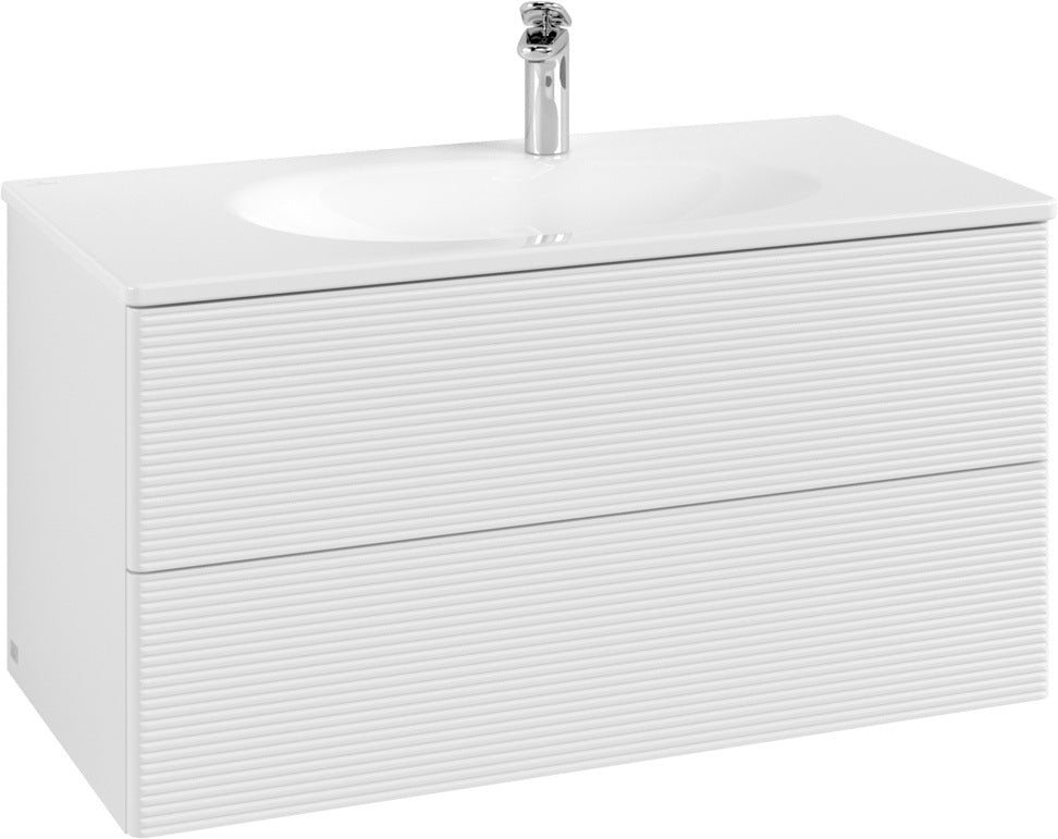Villeroy & Boch Waschtischunterschrank Antao K05000 Glossy White Lacquer 988 mm