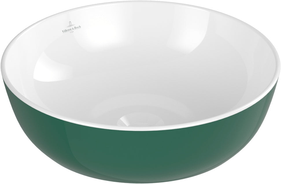 Villeroy & Boch Artis Aufsatzwaschbecken 430 mm rund French Linen TitanCeram