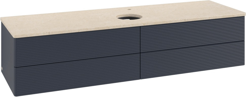 Villeroy & Boch Waschbeckenunterschrank Antao K25153 1600 mm Anthracite Matt Lacquer