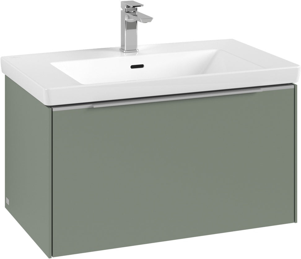 Villeroy & Boch Waschtischunterschrank Subway 3.0 C 573L0 Brilliant White mit Beleuchtung