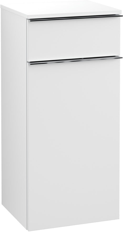Villeroy & Boch Seitenschrank Venticello A95011 – 404 x 866 x 352 mm, Glossy White, mit SoftClose