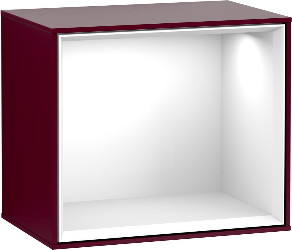 Villeroy & Boch Finion Regalmodul G580GF 418x358x270mm Glossy White Lacquer mit Beleuchtung
