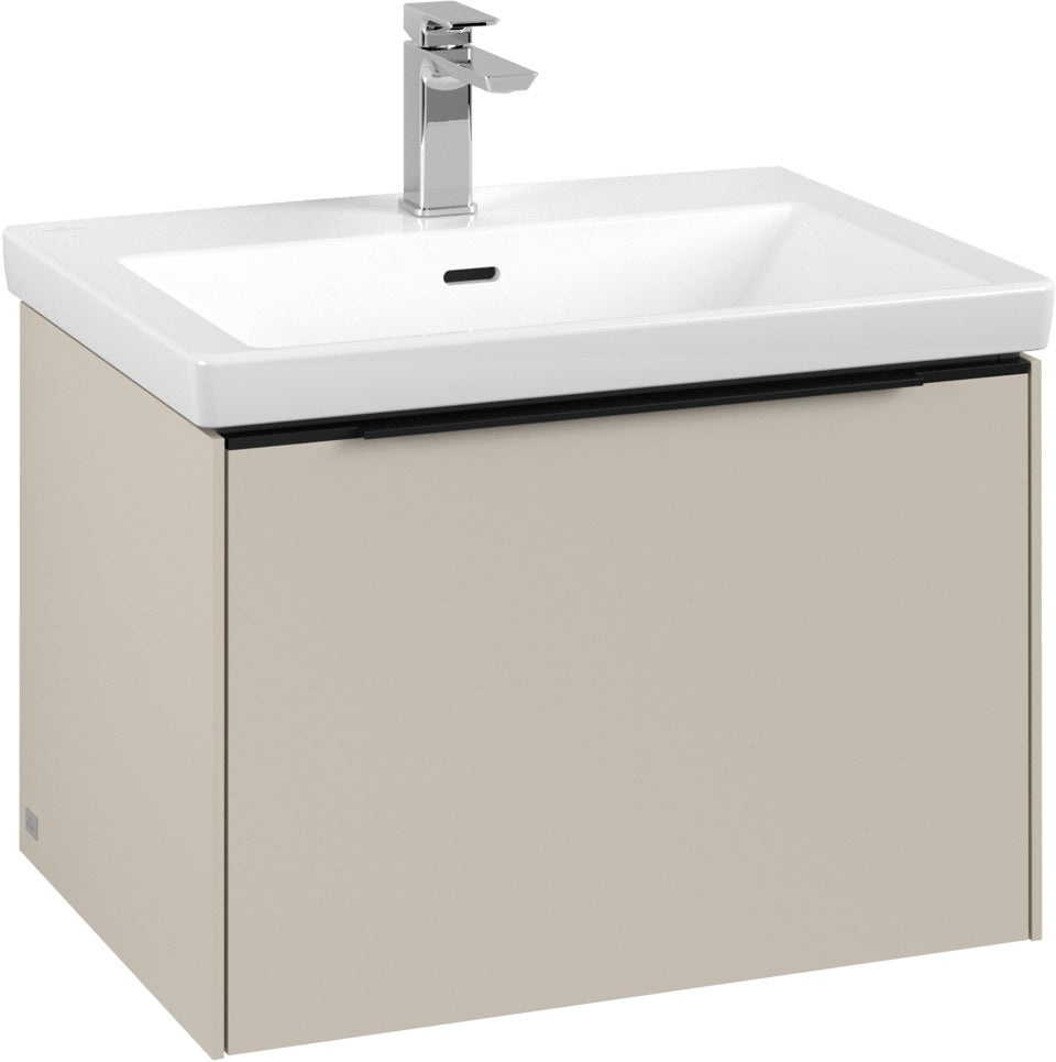 Villeroy & Boch Subway 3.0 Waschtischunterschrank C57500, 622 mm, Brilliant White, mit SoftClosing-Auszug