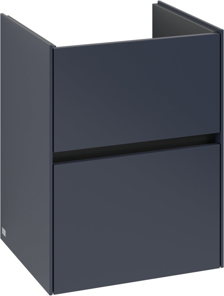 Villeroy & Boch Collaro Waschtischunterschrank C141 B0 White Oak 472 mm mit LED-Beleuchtung