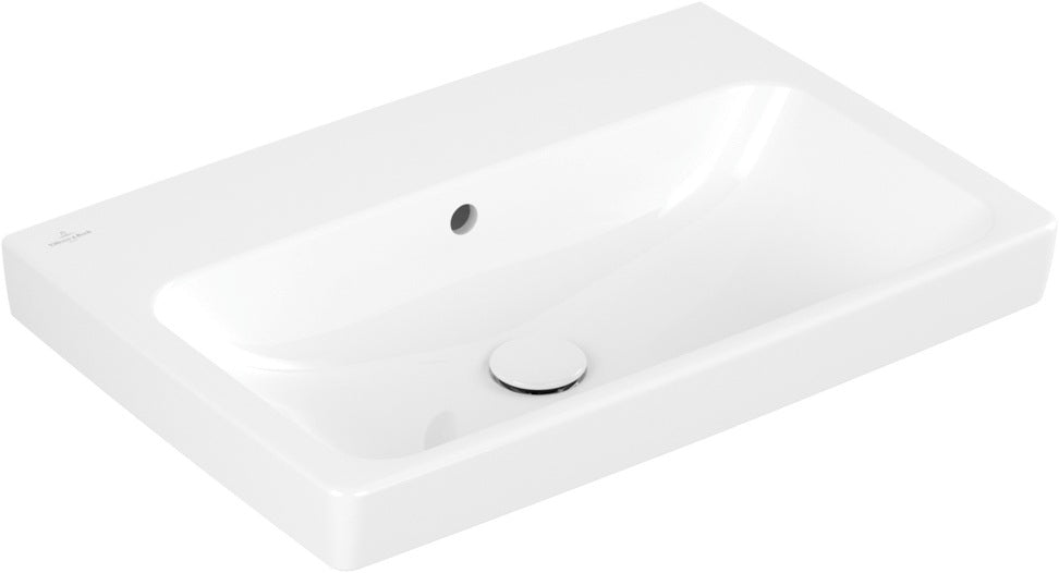 Villeroy & Boch Architectura Wandwaschbecken 650x445mm Weiß Alpin Rechteck