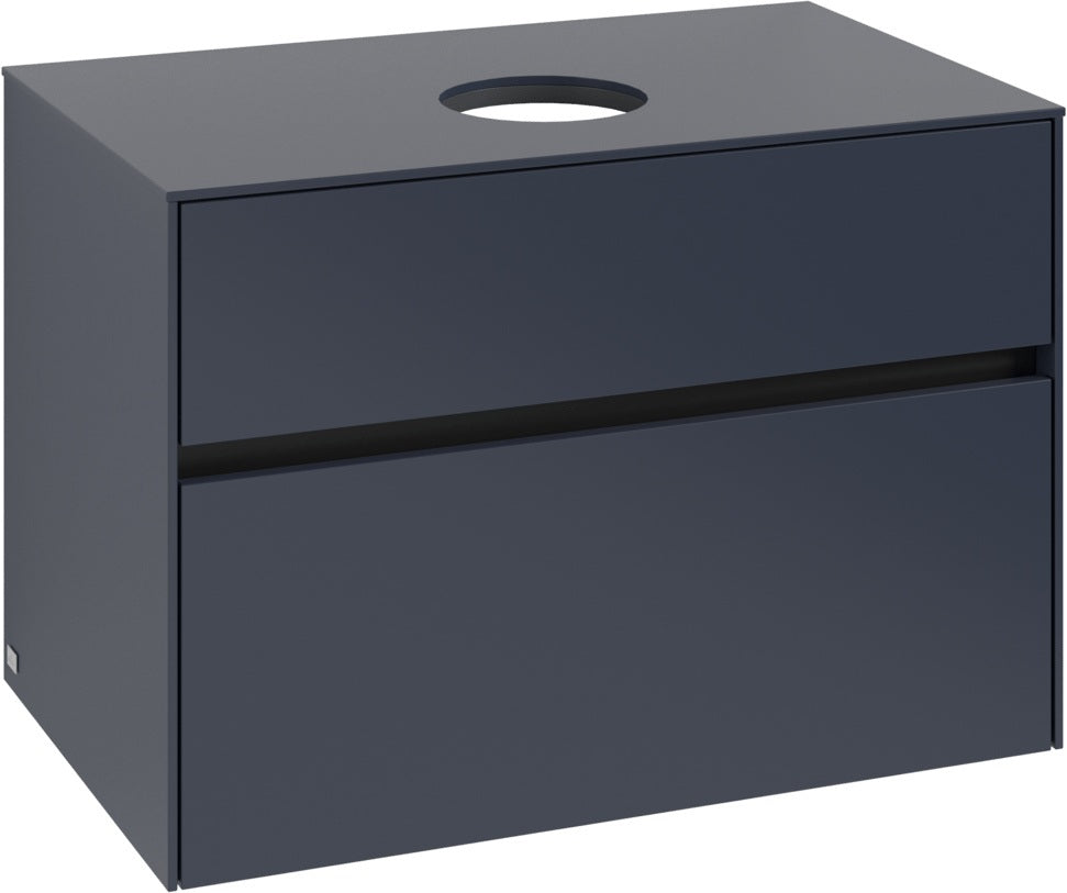 Villeroy & Boch Waschtischunterschrank Collaro C037 800 mm White Oak mit SoftClosing