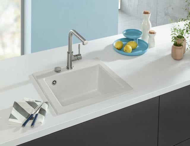 Villeroy & Boch Subway 50 S Einbauspüle Keramik Ebony CeramicPlus 525x510mm