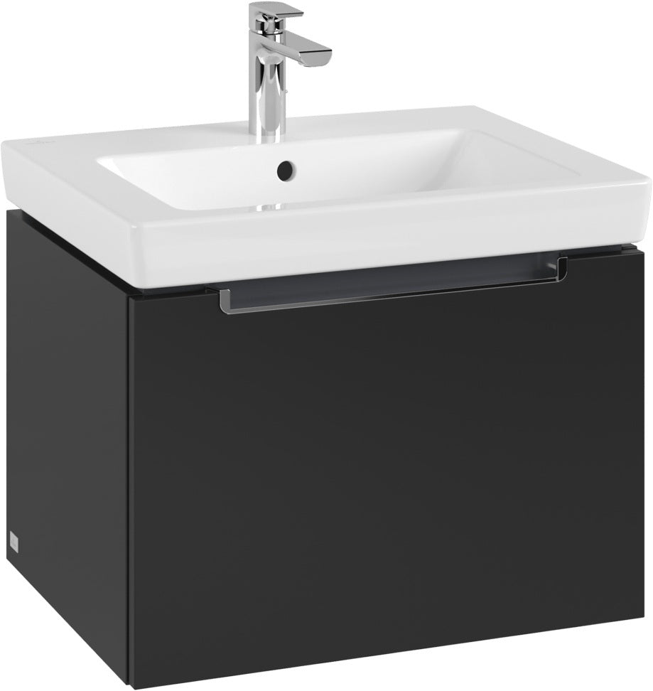 Villeroy & Boch Subway 2.0 Waschbeckenunterschrank A68710 Volcano Black 587 mm