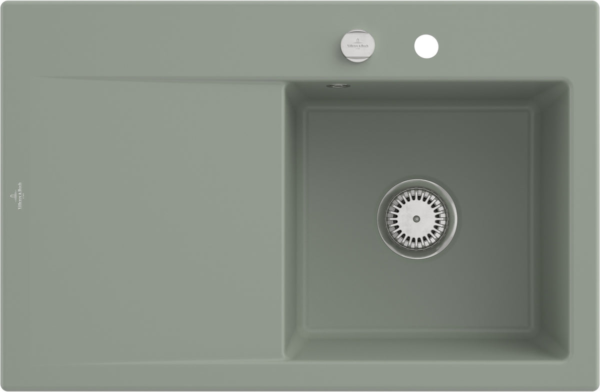 Villeroy & Boch Einbauspüle Subway Style 45 Stone White CeramicPlus 780x510 mm