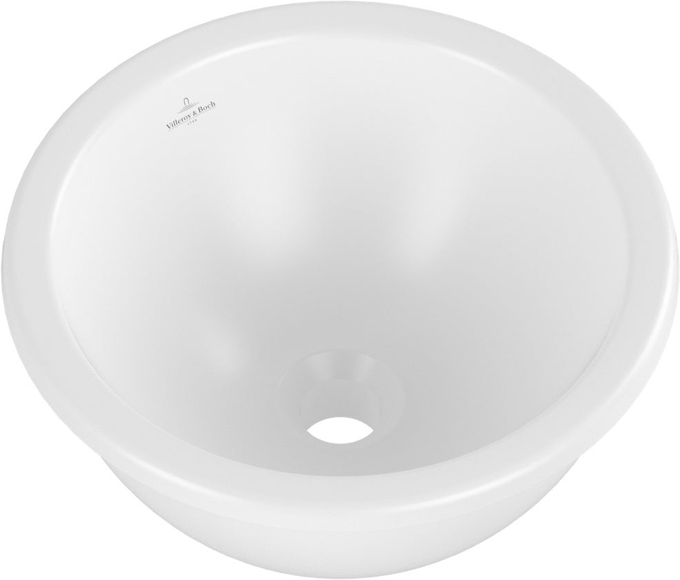 Villeroy & Boch Unterbauwaschbecken Loop & Friends 4A5101RW Stone White CeramicPlus