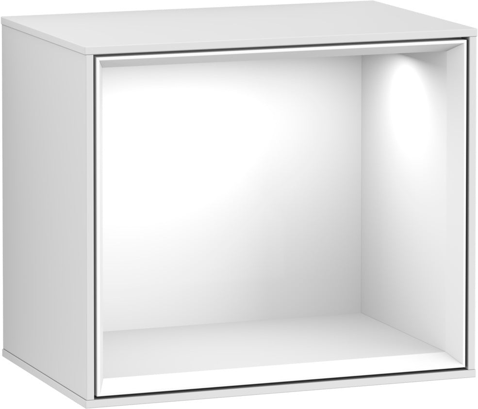Villeroy & Boch Finion Regalmodul G580GF 418x358x270mm Glossy White Lacquer mit Beleuchtung