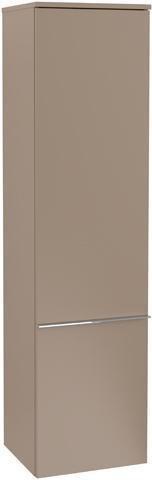 Villeroy & Boch VENTICELLO Hochschrank Eiche 404 mm – wandhängend, Soft-Close