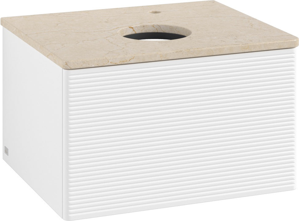 Villeroy & Boch Waschbeckenunterschrank Antao L29150 600x360x500mm Glossy White Lacquer