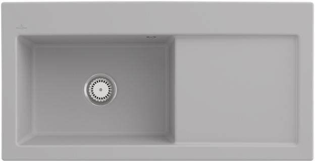 Villeroy & Boch SUBWAY 60 XL Spüle 1000x510mm Timber mit CeramicPlus, Becken links