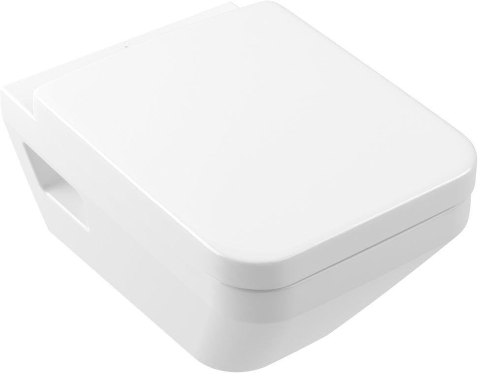 Villeroy & Boch Architectura Tiefspül-WC 370 x 530 mm spülrandlos mit TwistFlush Weiß Alpin