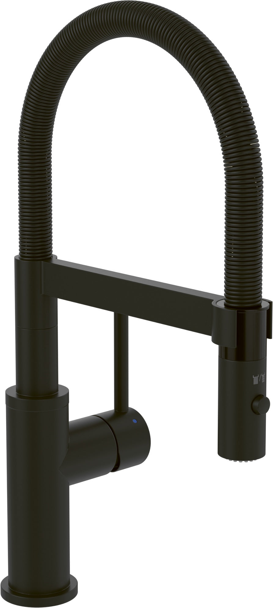 Villeroy & Boch Steel Expert Compact Window Küchenarmatur Matt Black – Vorfenster‑Einhand‑Spültischbatterie