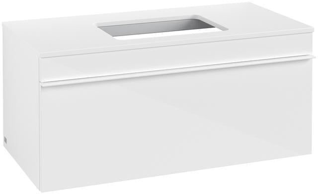 Villeroy & Boch Venticello Waschtischunterschrank 957 mm Glossy White mit Auszug