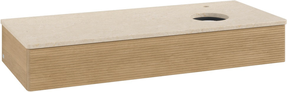 Villeroy & Boch Waschbeckenunterschrank Antao K12153 1200 mm Warm Walnut mit Auszug