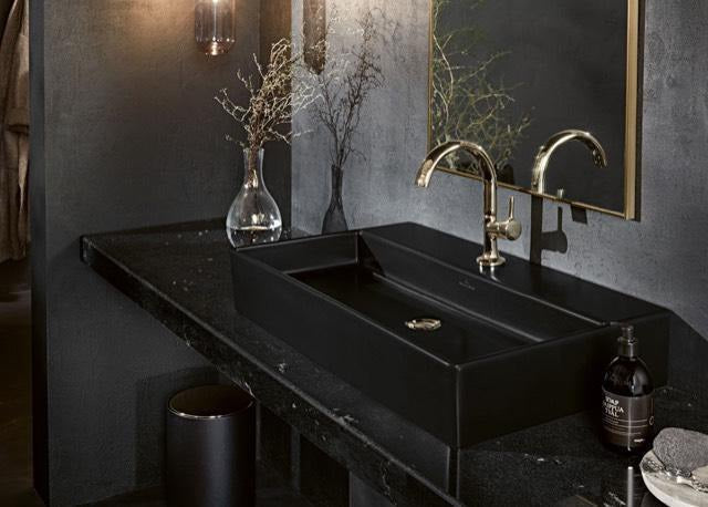 Villeroy & Boch Memento 2.0 Waschtisch 800x470 mm Ebony CeramicPlus rechteckig
