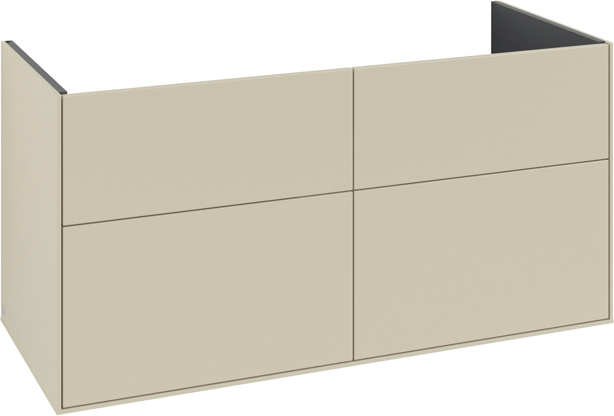 Villeroy & Boch Finion Waschtischunterschrank 1196 mm Glossy White Lacquer mit 4 Auszügen